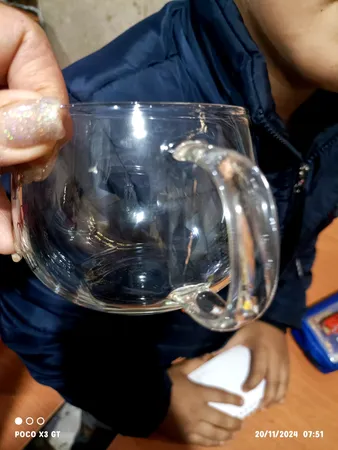 لیوان مدل پیرکس تپل Good Morning