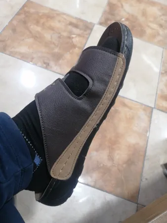 صندل مردانه شهپر مدل سورنا کد 3555 رنگ قهوه ای