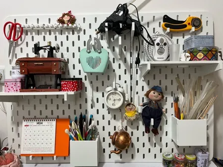 شلف دیواری مدل پگ بورد