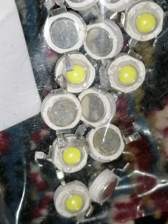 چیپ ال ای دی پاور 1 وات مدل SA102 بسته 20 عددی