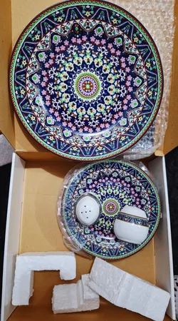 سرویس پذیرایی 9 پارچه مقصود مدل ترنج ورژن 2