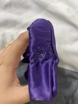 کش مو زنانه مدل اسکرانچی ساتن بسته 4 عددی