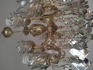 تجریه خرید لوستر 12 شعله کد 6699