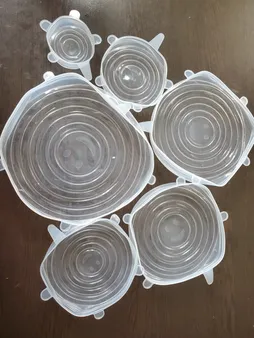 درپوش محافظ غذا مدل N20 بسته 6 عددی