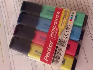 تجریه خرید ماژیک علامت گذار پنتر مدل CH511-WP4 بسته 4 عددی