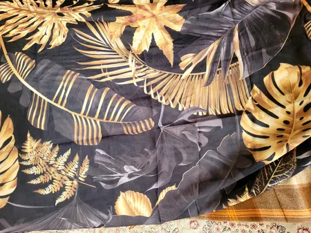 شال زنانه مدل جدید برگ هاوایی کد ana-1995