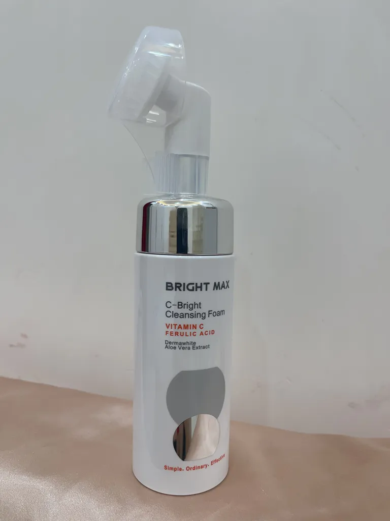 فوم شستشو صورت برایت مکس مدل ویتامین سی حجم 150 میلی لیتر