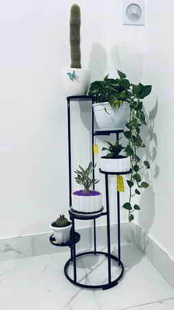 استند گلدان مدل پیچک