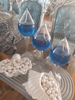 شمعدان مدل رز مجموعه سه عددی