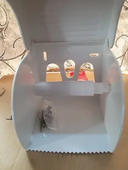 جای دستمال توالت سنی پلاستیک مدل madis2020