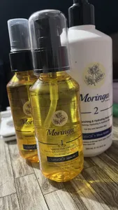 تجریه خرید روغن مراقبت از مو مورینگا اِمو مدل 1 انواع مو 100 میلی لیتر