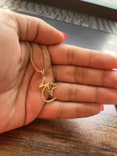 تجریه خرید آویز گردنبند طلا 18 عیار زنانه کرابو طرح هیچ مدل Kr2-138