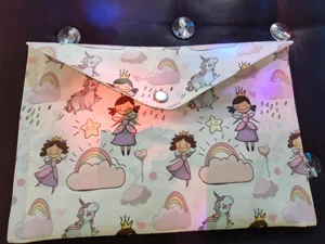 تجریه خرید پوشه دکمه دار مدل LFA090605