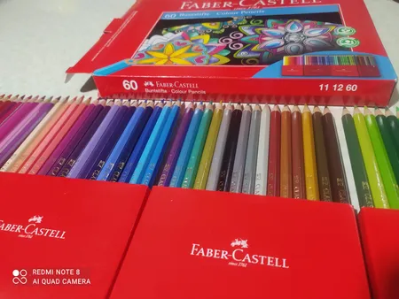 مداد رنگی 60 رنگ فابر کاستل مدل classic