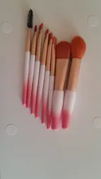 ست برس آرایشی مدل پاستیلی کد d8900 مجموعه 8 عددی