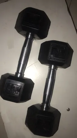 دمبل رکورد مدل N11 وزن 5 کیلوگرم بسته 2 عددی