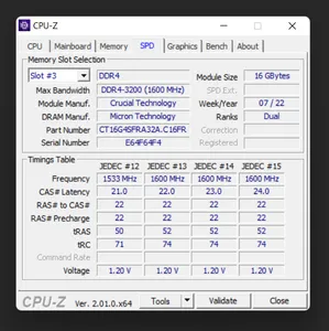 تجریه خرید رم لپ تاپ DDR4 دو کاناله 3200 مگاهرتز CL22 کروشیال مدل CT16 ظرفیت 16 گیگابایت