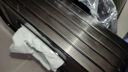 ست سطل و جای دستمال کاغذی کد 990003