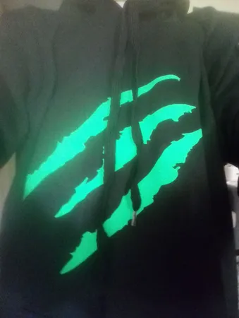 هودی مردانه طرح چنگ کد A03 رنگ مشکی