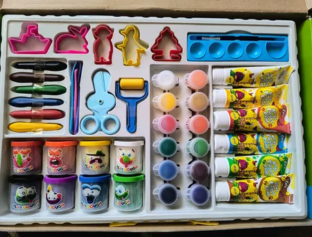 ست خلاقیت 75 تکه آریا مدل 6035