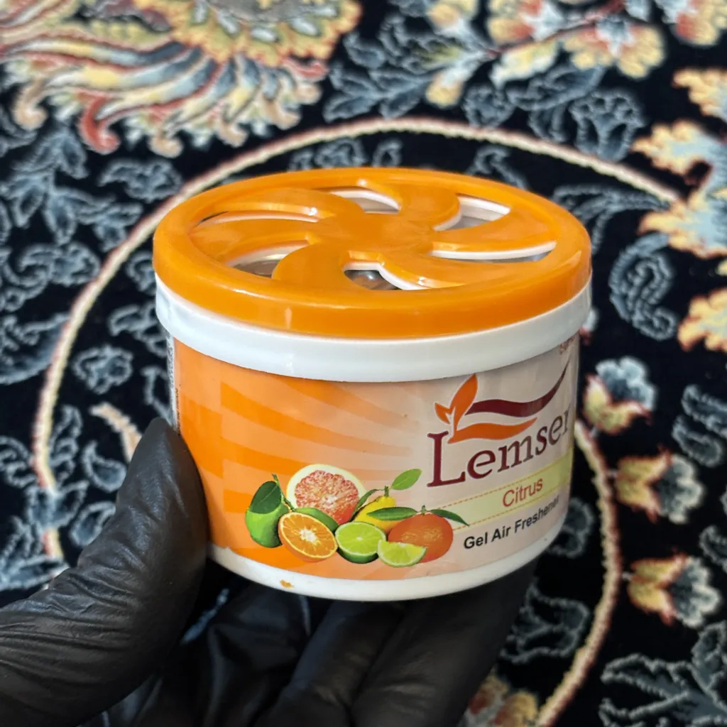 ژل خوشبو کننده هوا لمسر مدل citrus حجم 180 میلی لیتر مجموعه 2 عددی