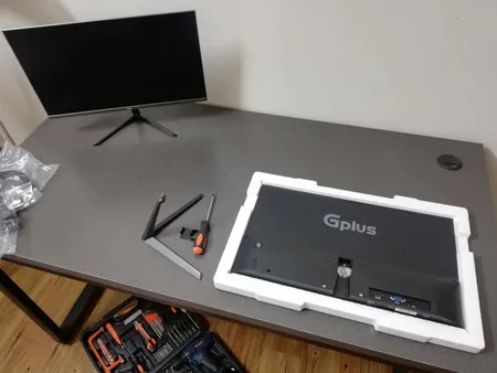 مانیتور جی پلاس مدل GDM-226LN سایز 22 اینچ، رزولوشن Full HD، پنل IPS، نرخ بروزرسانی تصویر 75 هرتز، یک پورت HDMI و یک پورت VGA