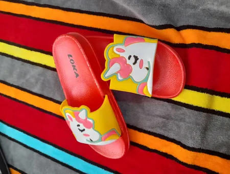 دمپایی دخترانه مدل لوکا مدل یونیکورن اسب تک شاخ کد RD.3468