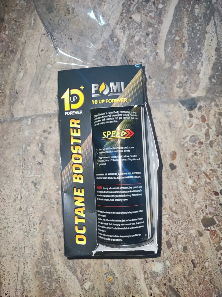 اکتان بوستر و مکمل سوخت آپ تن پلاس فور اور مدل پلاس حجم 500 میلی لیتر