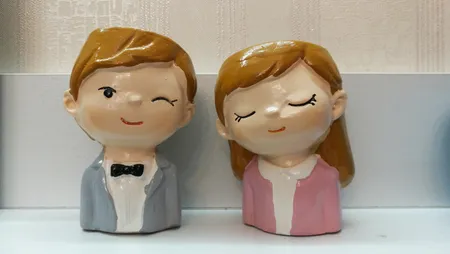 گلدان طرح دوستی مدل GF01 مجموعه 2 عددی