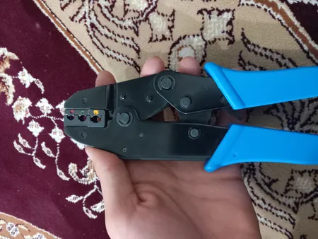 انبر پرس سرسیم آر اند اس مدل HS-30J سایز 0.5 تا 6 میلیمتر