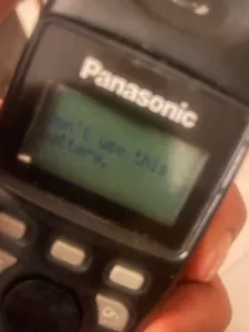 تجریه خرید باتری نیم قلم قابل شارژ تلفن پاناسونیک مدل P-006 بسته 2 عددی