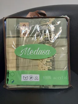 پتو مسافرتی مدوسا کد 001 سایز 215×155 سانتیمتر