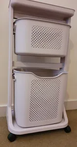 تجریه خرید سبد رخت چرک لیمون مدل بافت