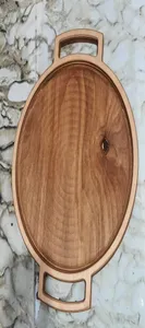 تجریه خرید سینی مدل چوبی QR-2023