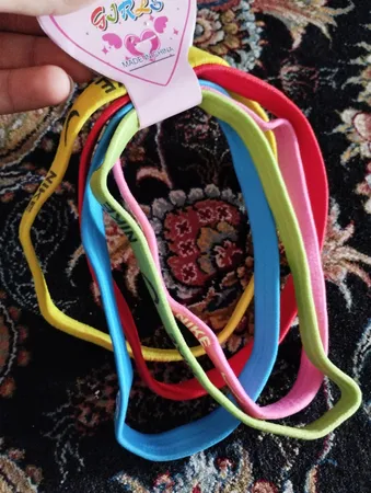 هد بند ورزشی طرح 3 بسته 5 عددی