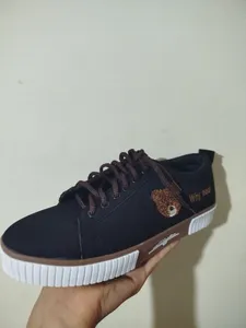 تجریه خرید کفش روزمره زنانه سیی مدل خرسی کد 2097