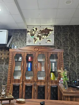 تابلو نوری مدل نقشه جهان نوری