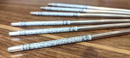 چوب غذاخوری مدل چاپستیک بسته 6 عددی