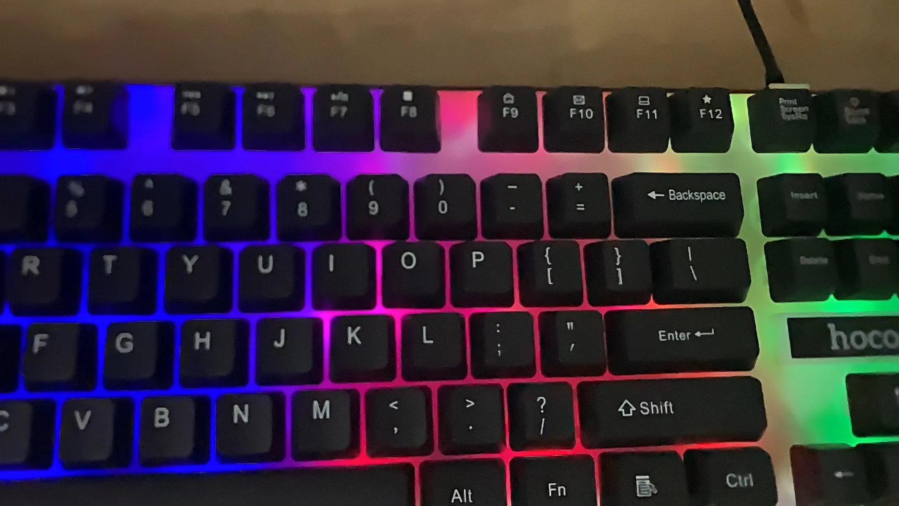 کیبورد و ماوس گیمینگ هوکو مدل GM18