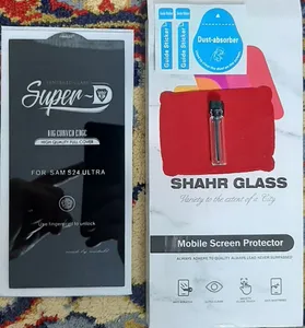 تجریه خرید محافظ صفحه نمایش شهر گلس مدل SUPERDS مناسب برای گوشی موبایل سامسونگ Galaxy S24 Ultra 5G