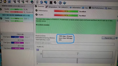 هارددیسک اینترنال وسترن دیجیتال مدل Blue WD10EZEX ظرفیت 1 ترابایت