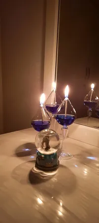 شمعدان مدل رز مجموعه سه عددی