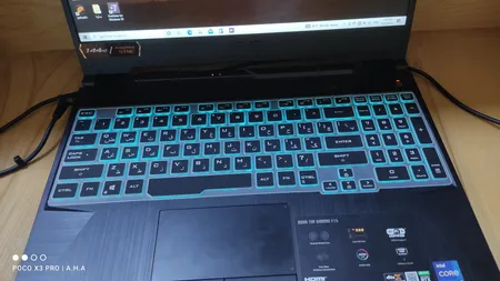 محافظ کیبورد مدل FX506 مناسب برای لپ تاپ ایسوس 15 اینچی