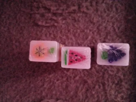 پاک کن مدل میوه ای مجموعه 3 عددی