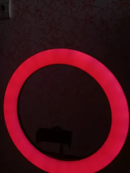 رینگ لایت مدل MJ33-RGB