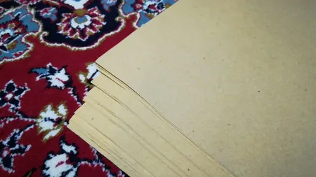 کاغذ کادو مدل کرافت خام کد 100.1 بسته 25 عددی