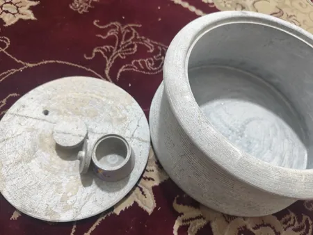 ظرف دیزی سنگی راه ابریشم با ظرفیت 8 نفر