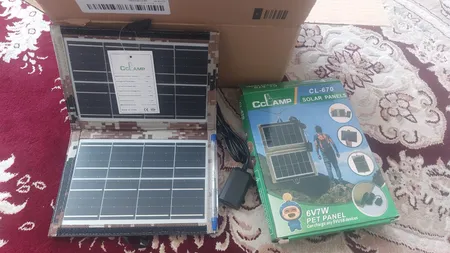شارژر خورشیدی سی کلمپ مدل CL-670
