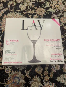 لیوان لاو مدل LAL558PA025FC مجموعه 6 عددی