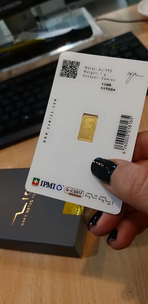 شمش طلا 24 عیار زیوتو مدل p1